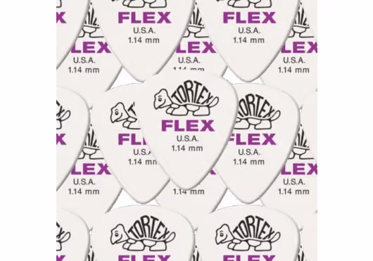 Dunlop Pack 72 Unidades Tortex Flex / Standard - 1,14Mm ADU428R114
