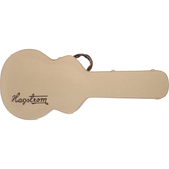 Hagstrom c-62 viking bass-baritone hardcase estuche de transporte para guitarra eléctrica