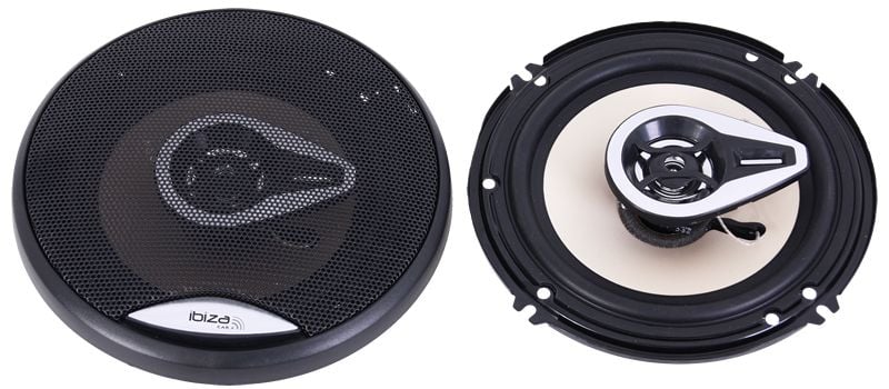 Ibiza Sound CSP6002B Altavoces de Coche 3 Vías CSP6002B
