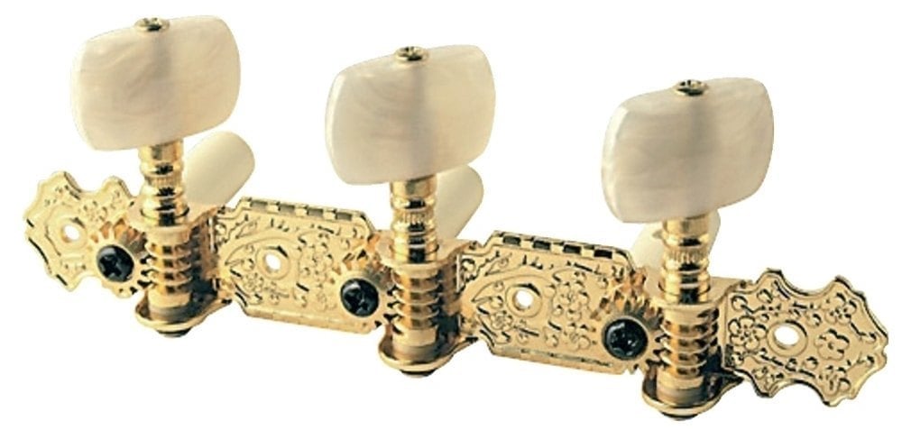 Gewa 545323 Clavijero F&S Guitarra Clásica Palomilla Blanca 545323