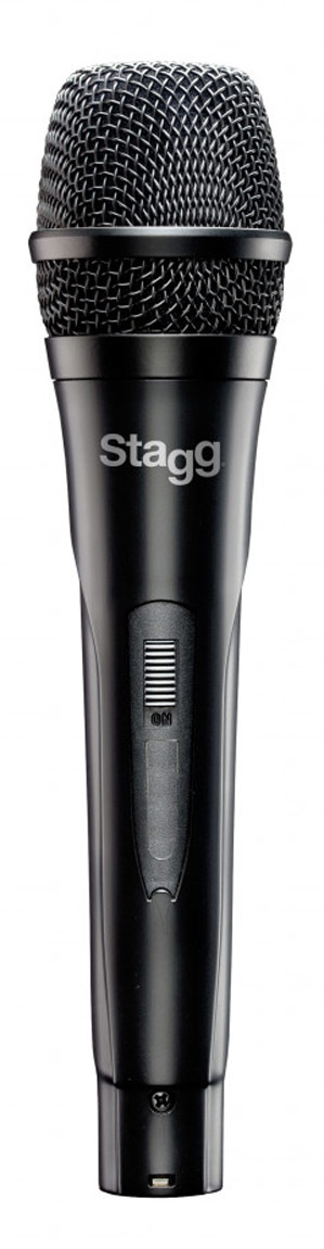 Stagg Micrófono Dinámico Cardioide Estándar para Directo SDMP30