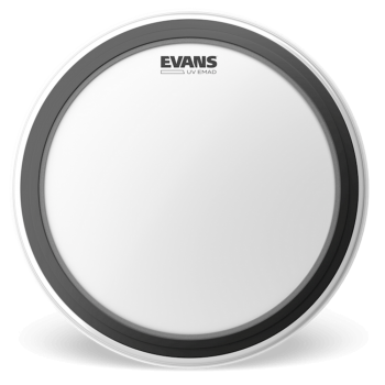 Evans uv emad parche tom con revestimiento de 16