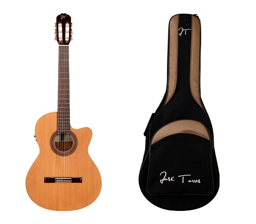 Jose torres PACK JTC-10CE + FUNDA JTB-10 Pack Guitarra Clasica y Funda PACK JTC-10CE + FUNDA JTB-10