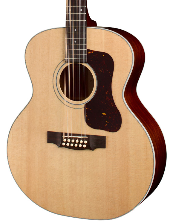Guild F-412E Natural Guitarra Acústica Estuche Incluído F-412E Natural