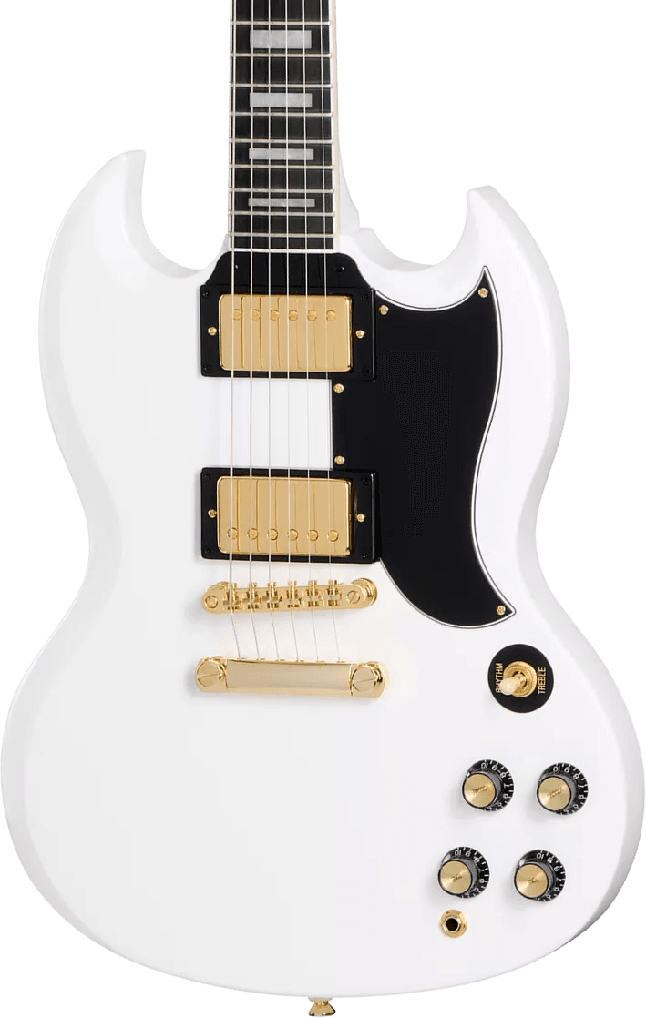 Epiphone SG Custom Alpine White Guitarra Eléctrica SG Custom Alpine White