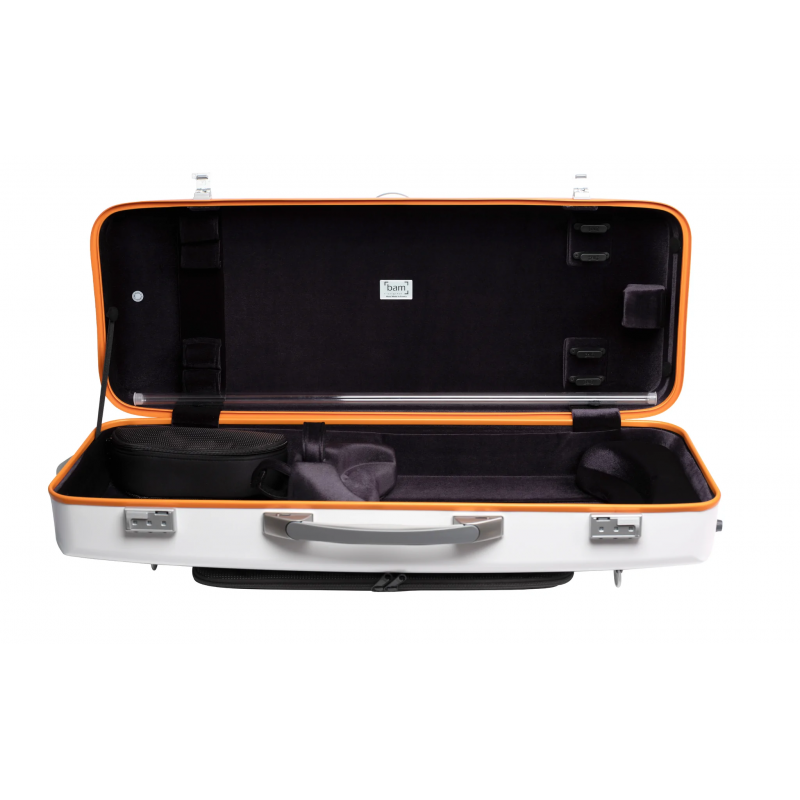 Bam Estuche de viola Ice Suprême Hightech rectangular SUP5301XLW White/o ACVABSUP01XLWO