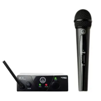 Akg wms-40 mini vocal micrófono inalambrico mano. banda ism2