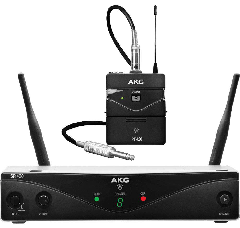 AKG WMS-420 PT INSTRUMENT Microfono Inalambrico Petaca, Banda D null