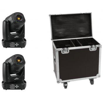 Eurolite set 2x led tmh-s90 + case