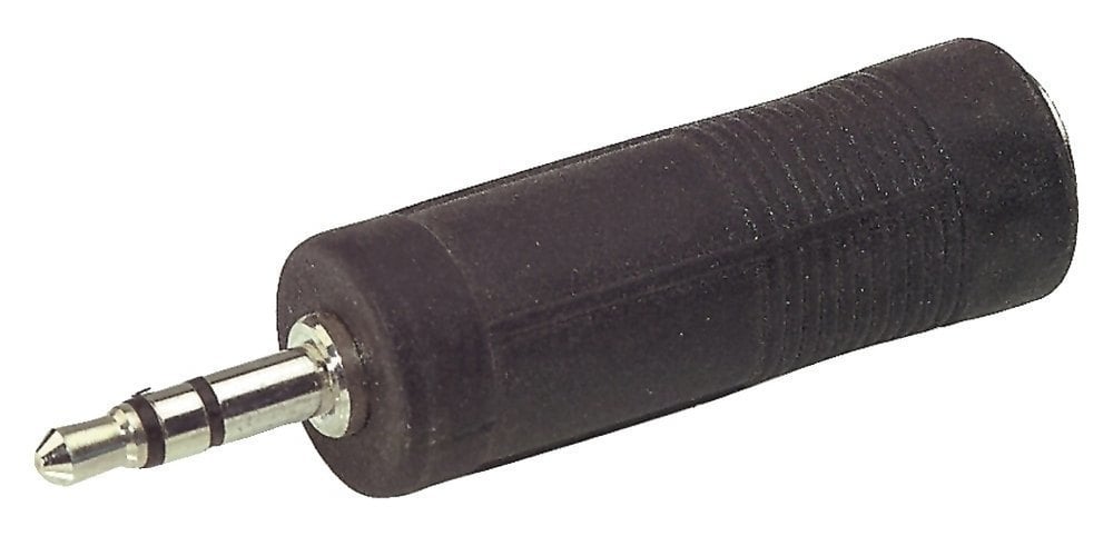 GEWA Conector Jack Estéreo 6,3 mm hembra - Jack Estéreo 3.5mm Conector Jack Estereo 6,3mm- 3.5mm