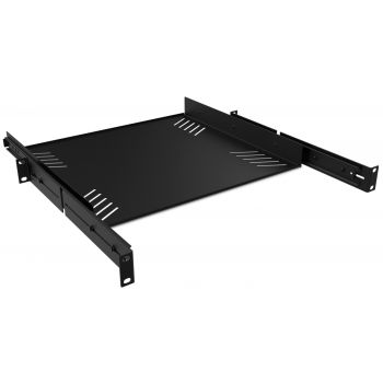 Audibax pro rack shelf ext 1u 376 balda extraible de montaje en rack fijo