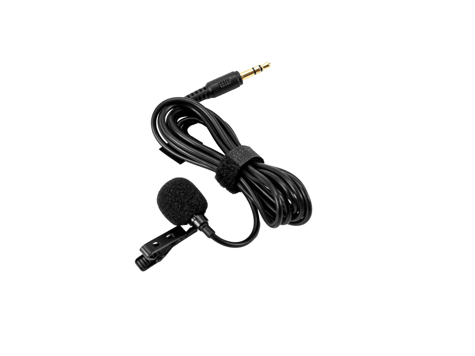 Omnitronic FAS Micrófono de solapa para petaca FAS
