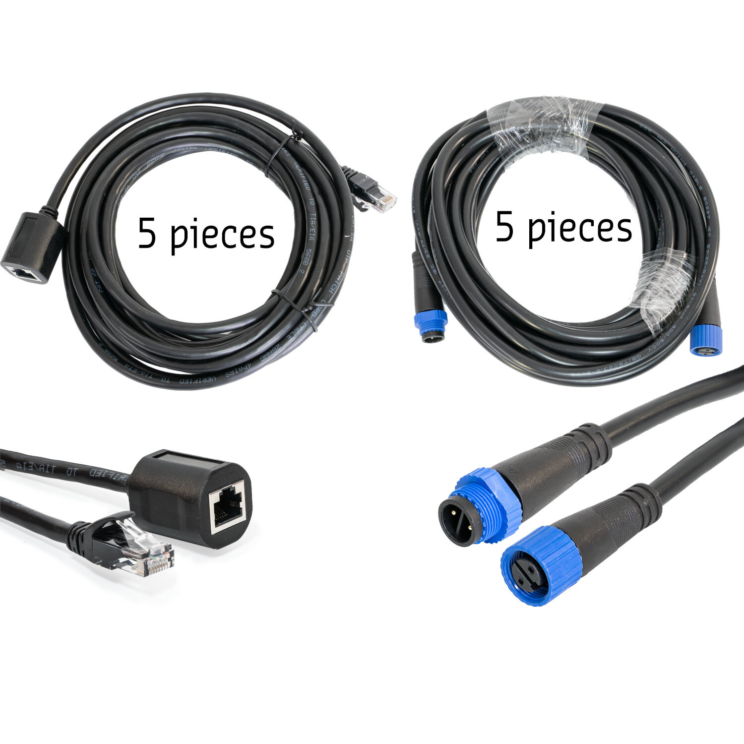AFX CRAZY DF Set Cables CRAZY DANCEFLOOR CABLE EXTENSION SET