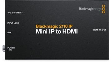 Blackmagic 2110 IP Mini IP to HDMI Blackmagic 2110 IP Mini IP to HDMI