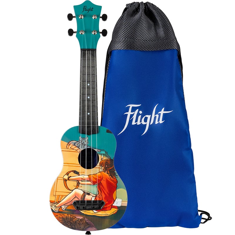 Flight Ukelele Soprano UTS-42 Ultra Travel Series Game Soprano UTS-42 Ultra Travel Series Game