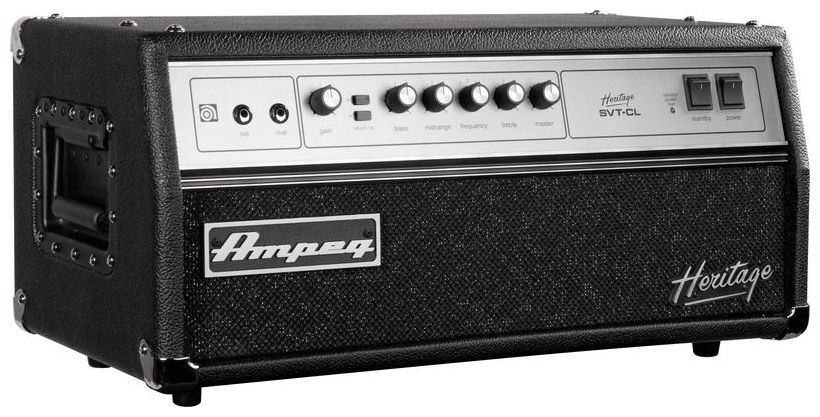 AMPEG Heritage SVT-CL 300W Head Cabezal de bajo a válvulas Heritage SVT-CL