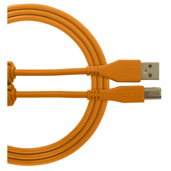 Udg u95003or ultimate cable usb 2.0 a-b orange 3 metros
