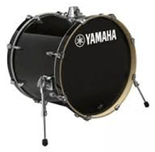 Yamaha Stage Custom Raven Black Bombo 18x15 SBB1815RBL SBB1815