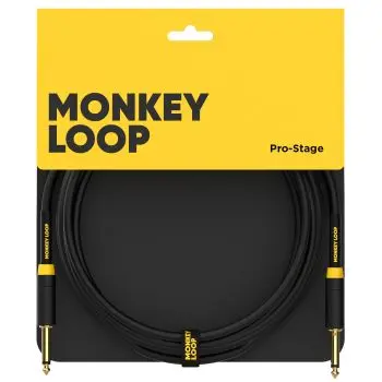 Monkey loop pro stage silent cable jack mono - jack mono 3 metros