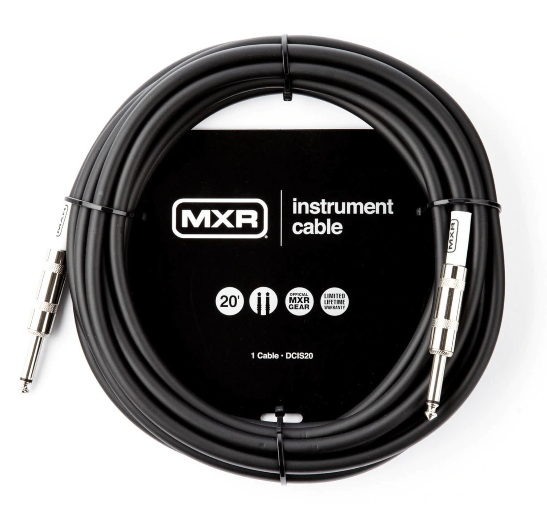 Mxr DCIS20 Jack / Jack Cable Para Instrumento 6m Dcis20 Cable Para Instrumento