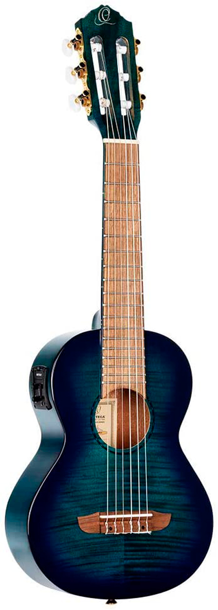 Ortega RGLE18BLF. Guitarlele Faded Blue RGLE18-BLF