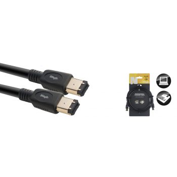 Stagg firewire cable / 6pines-400, 3m