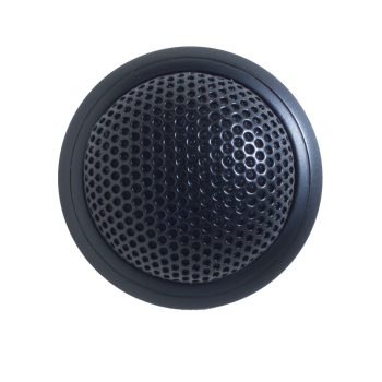 Shure mx395b/c micrófono. superficie cardioide bajo perfil negro xlr3