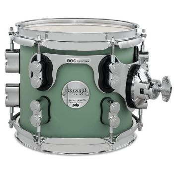 Drum workshop pdcm0708stsf tom 8x7 concept maple satin seafoam