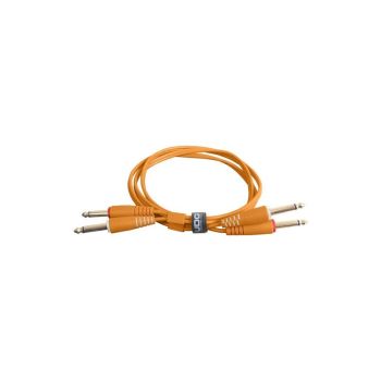 Udg ul audio cable jack mono a jack mono orange 1,5 metros