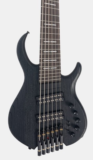 Marcus Miller M6 HEADLESS 6 BK.S BLACK SATIN Bajo de 6 cuerdas M6 HEADLESS 6 BK,S BLACK SATIN