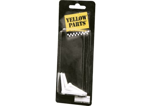 Yellow Parts Pivotes de plástico para los huecos de las cuerdas de los puentes de ADIEZ1410W