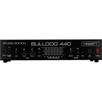 Hiwatt amplificador bajo cabezal hiwatt bulldog - 400w (versión rack)