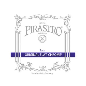 Pirastro cuerda de contrabajo original flat-chrome orchestra 4ª mi medium 2,1