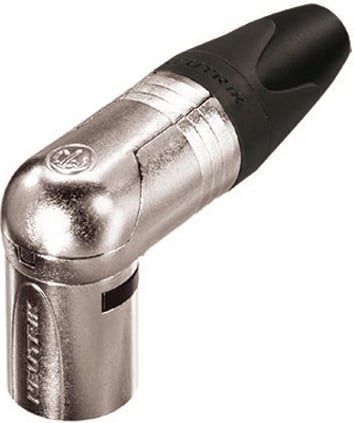 Neutrik NC3 MRX Conector aéreo acodado XLR macho NC3MRX Conector XLR