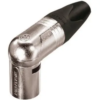 Neutrik NC3 MRX Conector aéreo acodado XLR macho