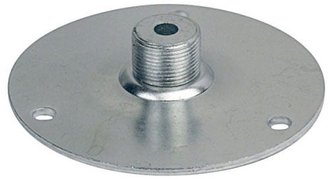 DAP Audio Montaje de sobremesa para cuello de cisne 60mm D8911C Montaje de sobre para cuello de cisne 60mm