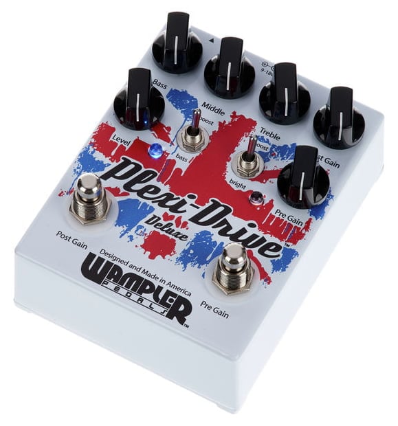 Wampler PLEXI DRIVE DELUXE British Overdrive Pedal de efectos PLEXI DRIVE DELUXE British