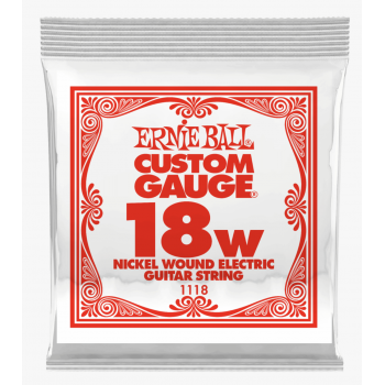 Ernie ball 1118 slinky entorchada cuerda para guitarra electrica 018