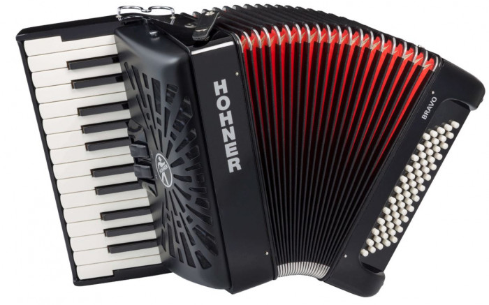 Hohner Acordeón Bravo II 60 A16961 Negro Bravo II 60 A16961 Negro