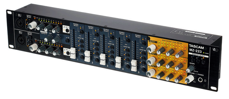 Tascam MZ-223 Mezclador para Instalaciones Fijas MZ-223