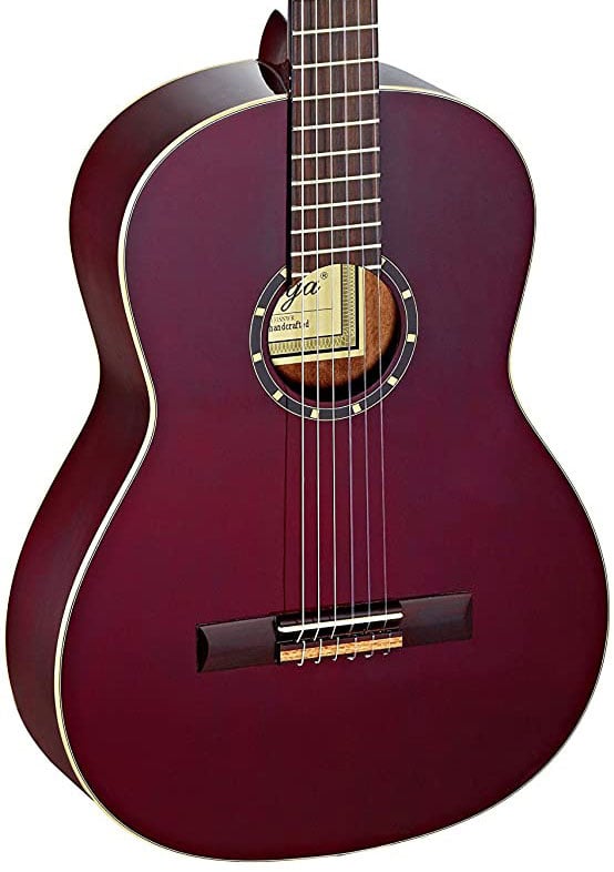 Ortega R131SN WR Guitarra Clásica Family Pro 4/4 SN Wine Red R131SN-WR