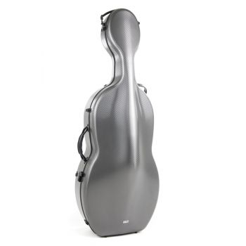 Gewa ps353126 estuche cello policarbonato 4.6 4/4 gris rolly