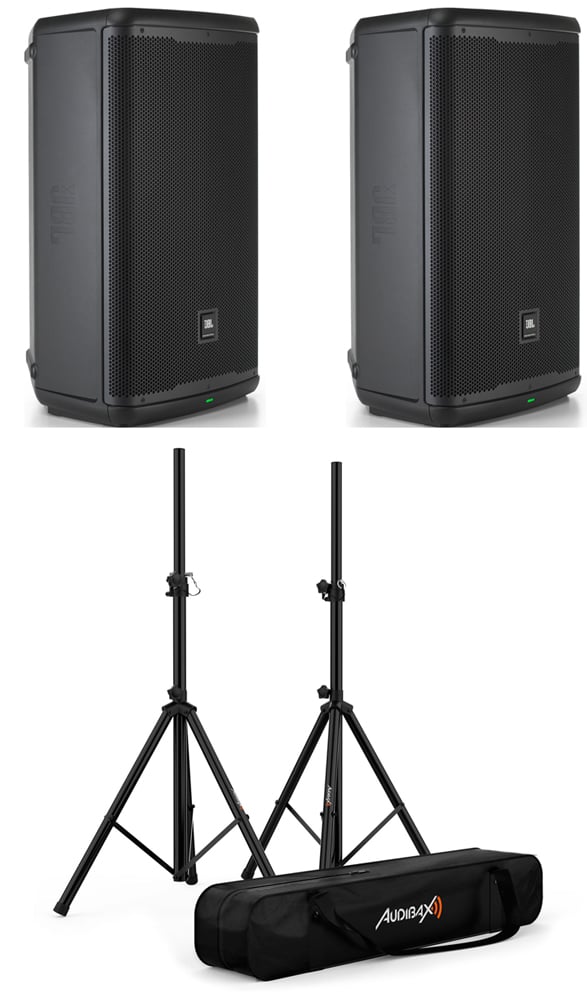 JBL Pack 2 EON 712 + Soportes Audibax Neo 130 Pack 2 EON 712 + Soportes Audibax Neo 130