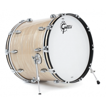 Gretsch drums gbnt1426kkcst302 bombo usa brooklyn 26x14 cream oyster