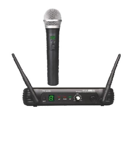 EK Audio Micrófono Inalámbrico De Mano WR25