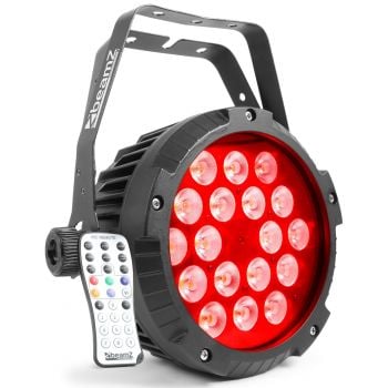 Beamz bwa418 foco par led aluminio ip65 150760