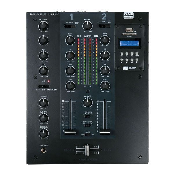 DAP Audio CORE MIX-2 USB Mezclador DJ CORE MIX-2 USB