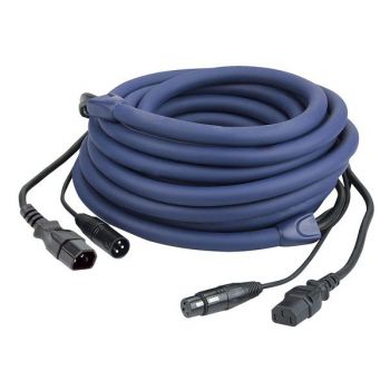 Dap audio fp12 cable azul iec - xlr de 10 metros