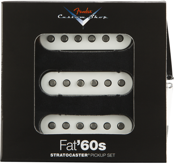 Fender Custom Shop Fa 60s Stratocaster Pickups Set de 3 Pastillas Guitarra Eléctrica CS Fat 60s Strat Pickups