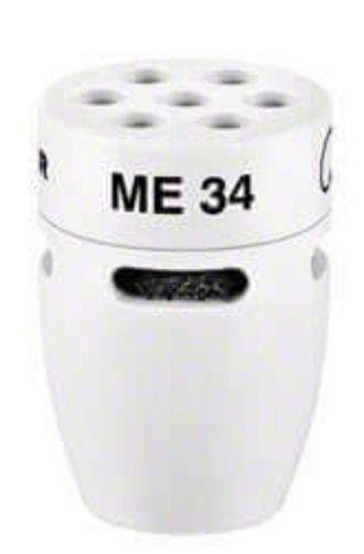 Sennheiser ME 34 Cápsula Micrófono Cardioide White ME34